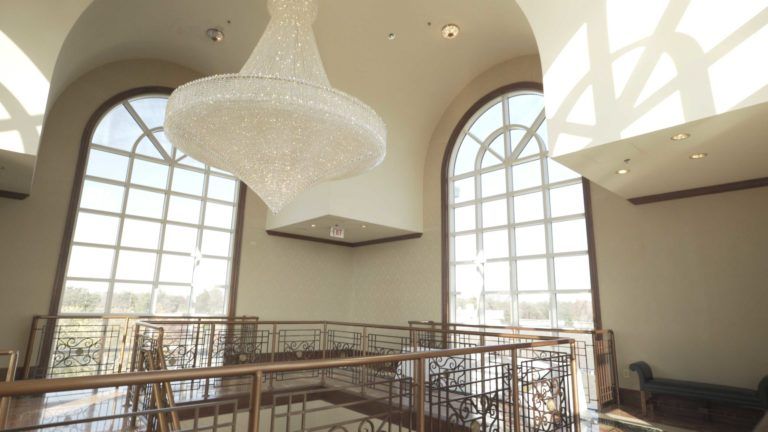 Community Life Center at Washington Park East Courtyard Crystal Tower Indianapolis, IN.