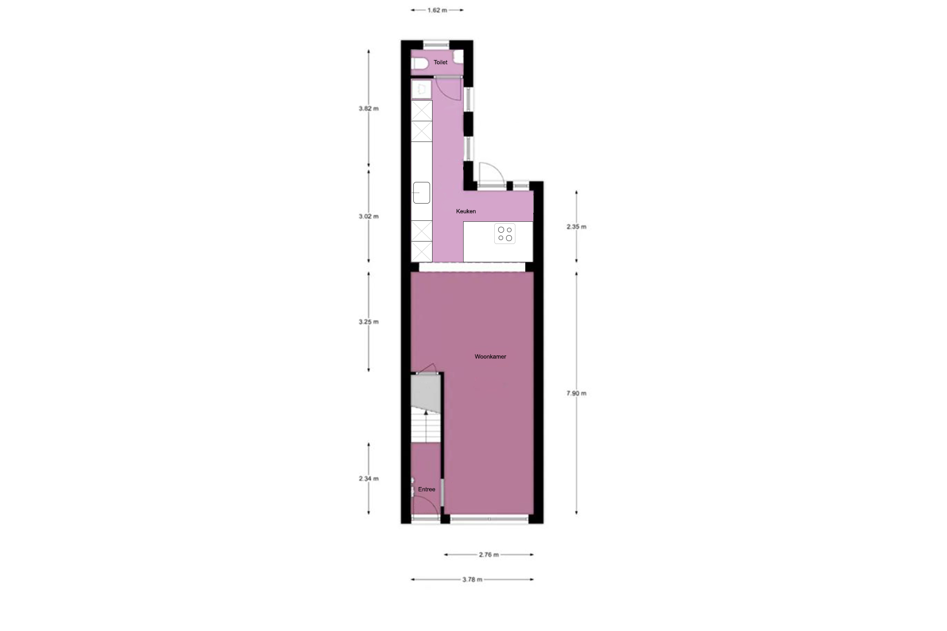 Askitect.nl floorplan example after