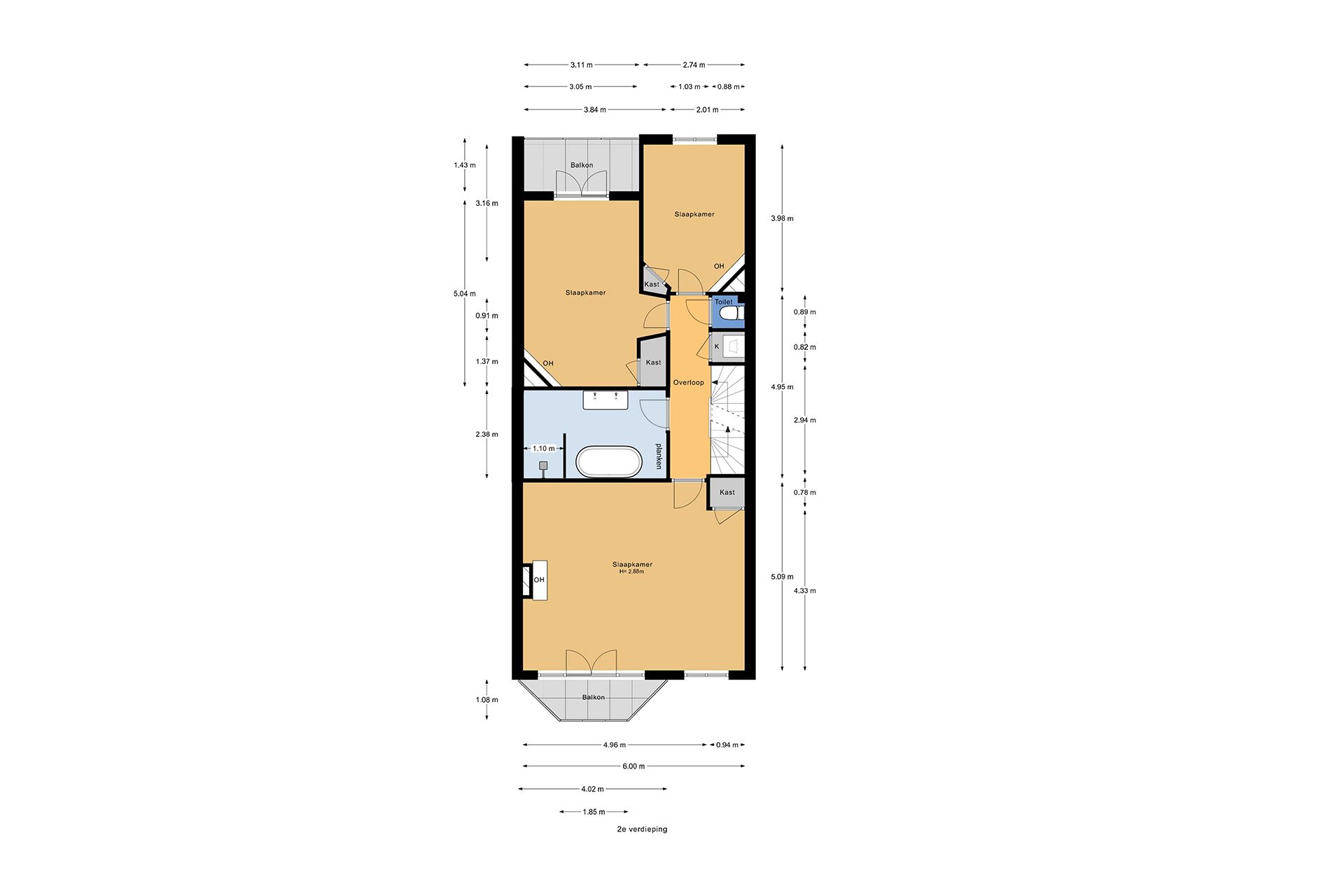 Askitect.nl floorplan example after