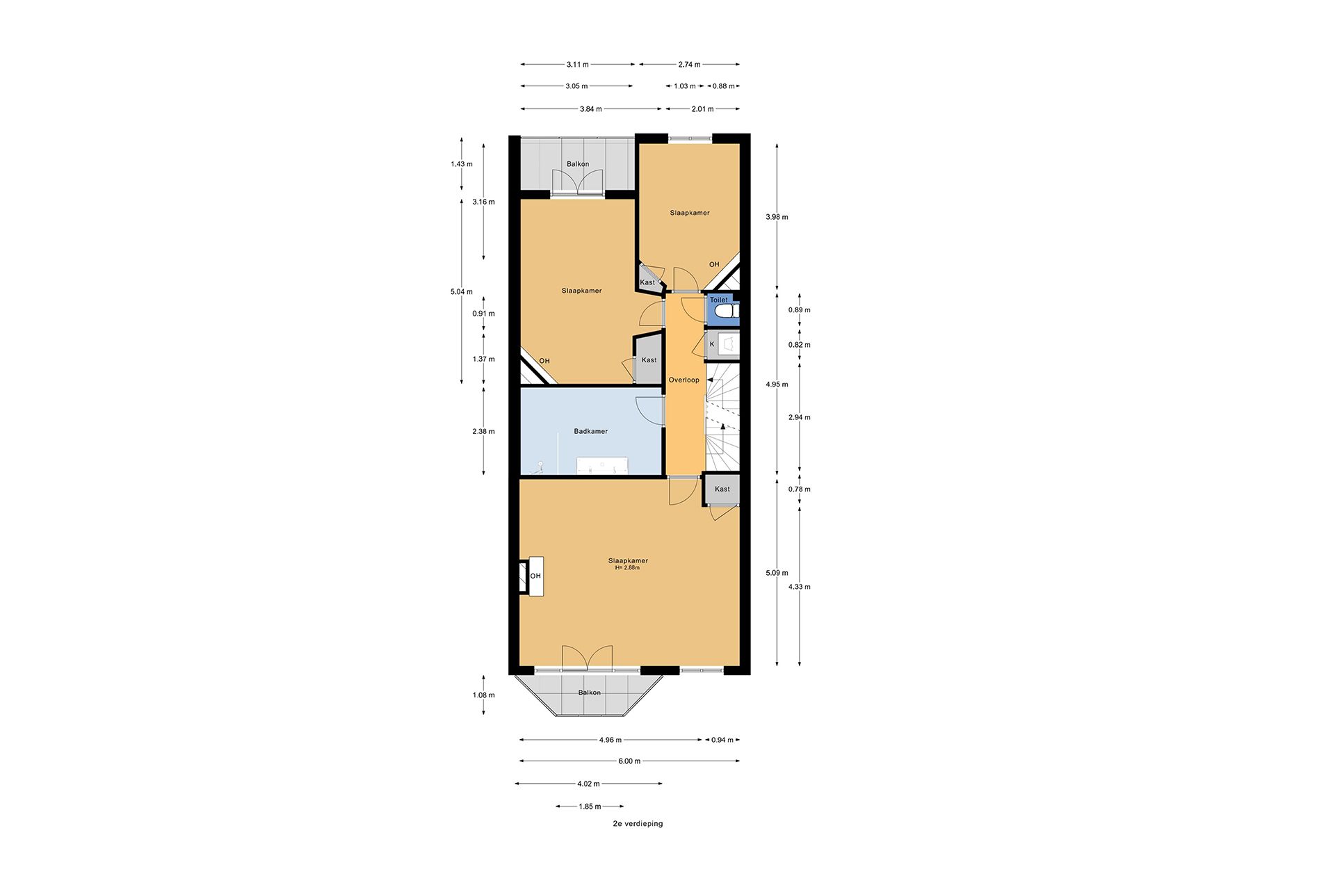 Askitect.nl floorplan example before