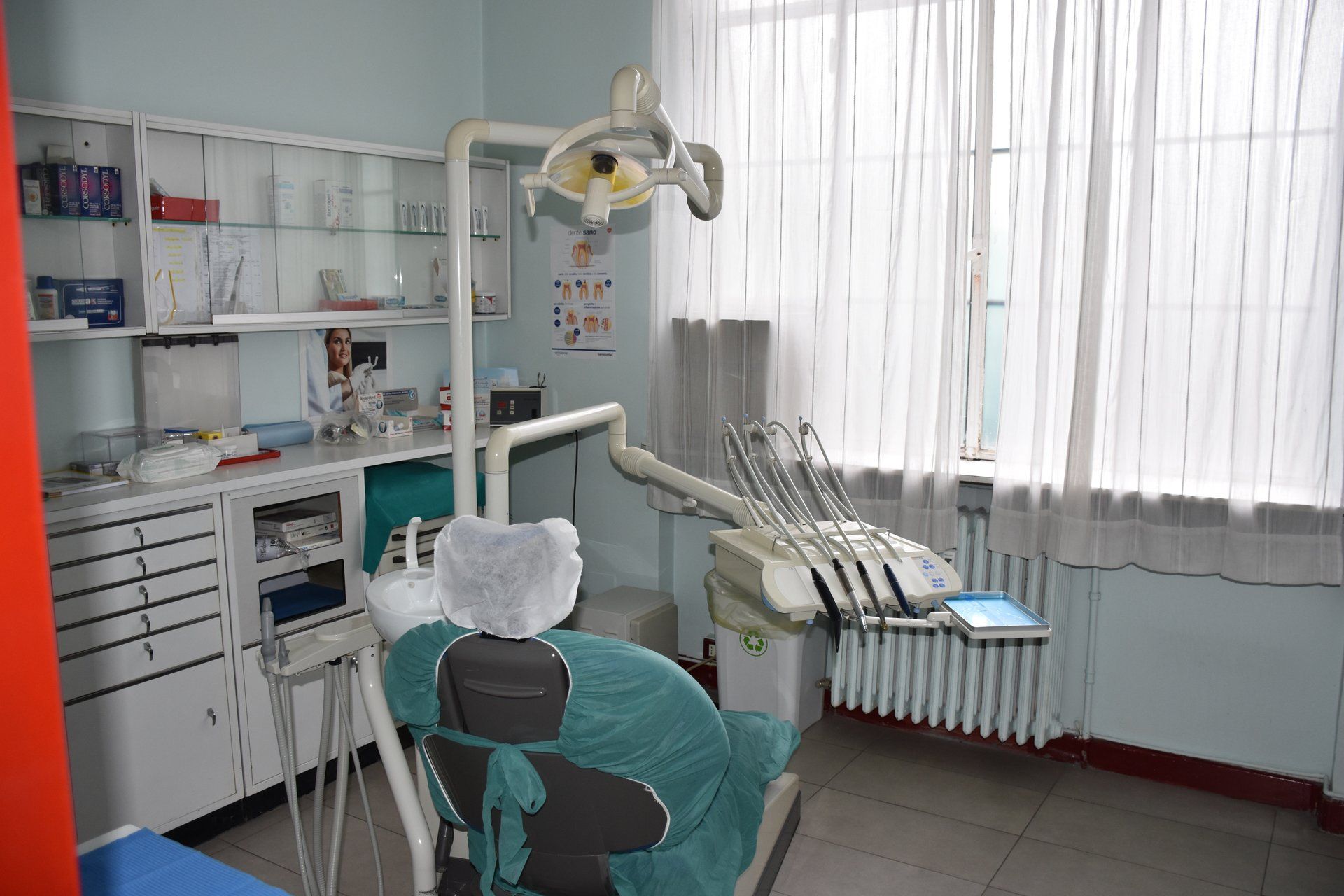 sala visite di un studio dentistico