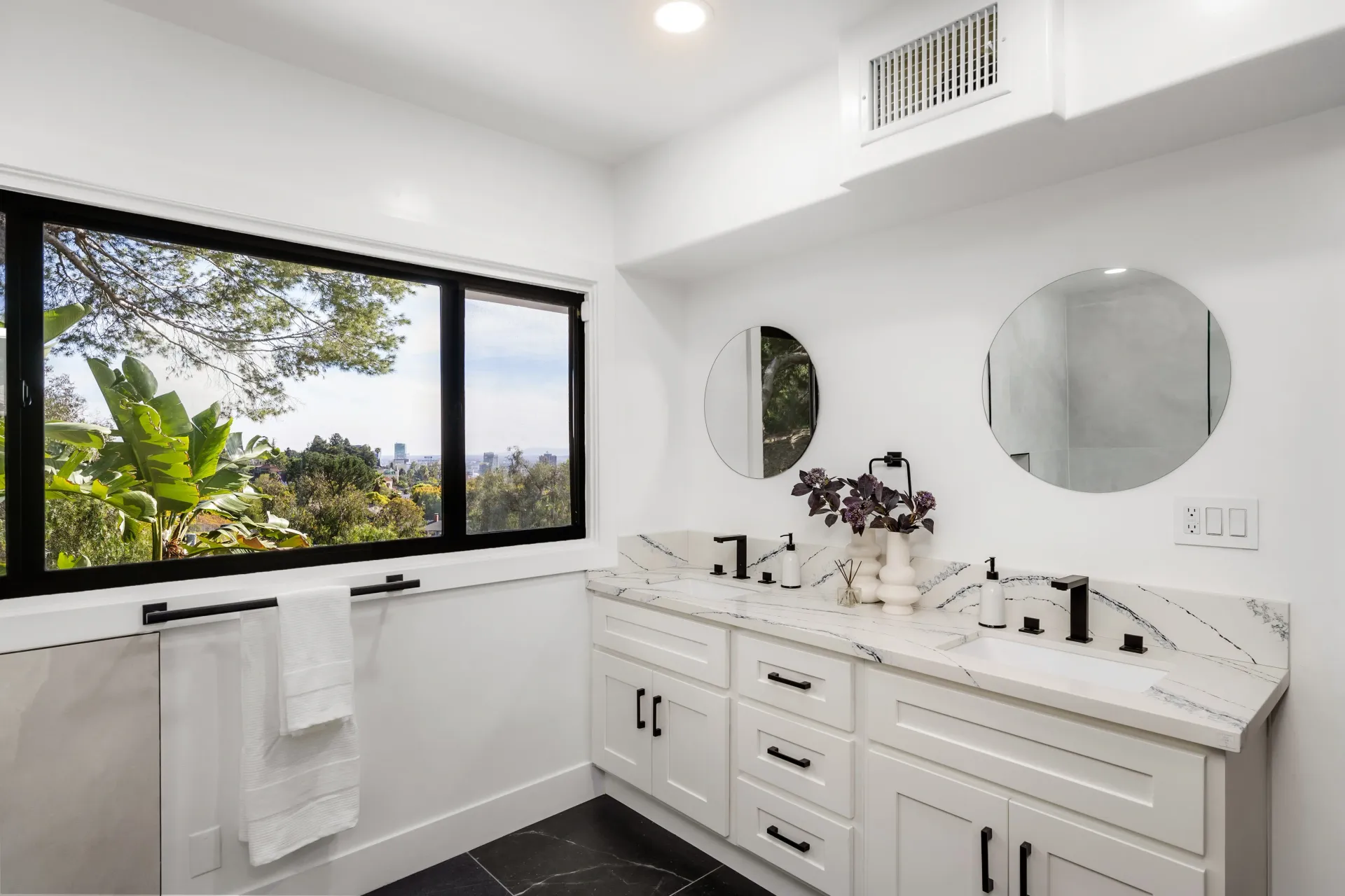 Elegant bathroom renovation Kearney Restorations Yucaipa CA
