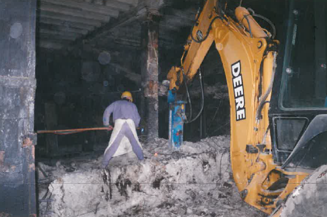 excavación y demolición