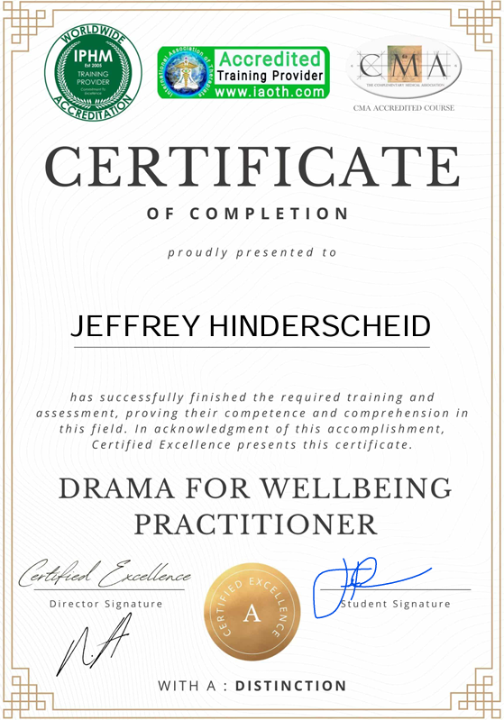 Drama for Wellbeing Practitioner