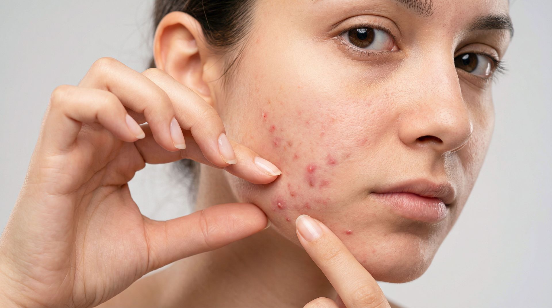 espinha na puberdade