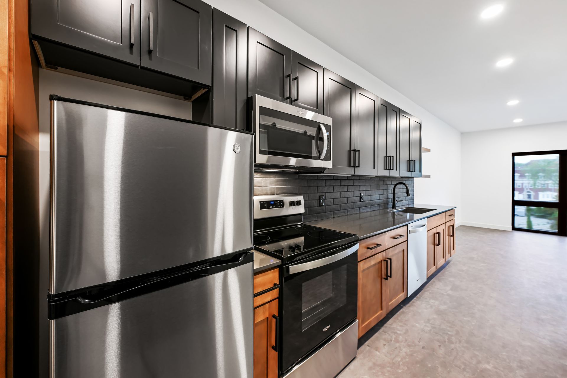 Nice apartment kitchen in Burlington, Iowa