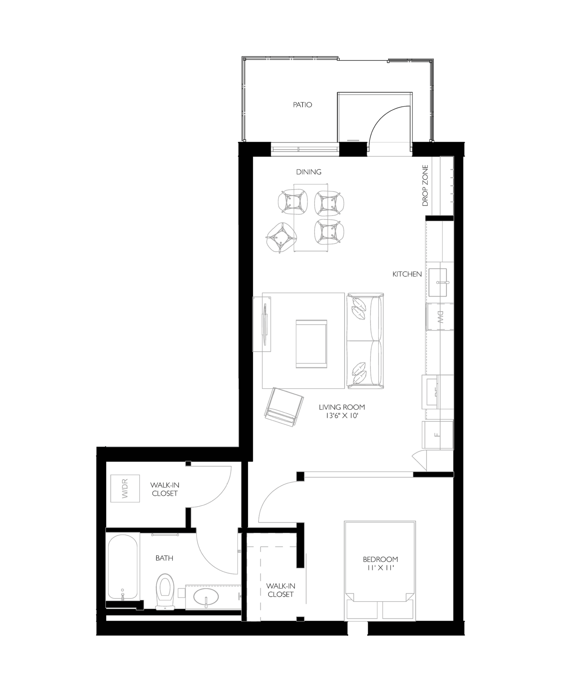 Modern apartments in burlington