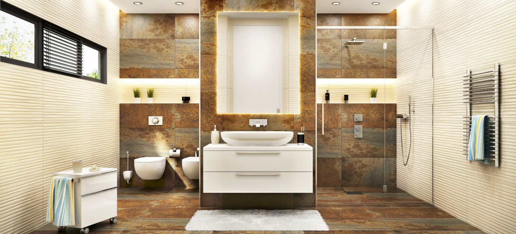 Mobili moderni per toilette