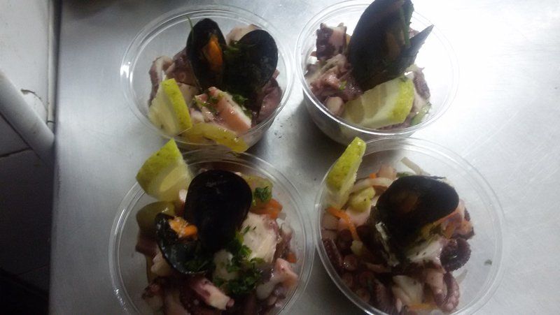 antipasti di pesce crudo