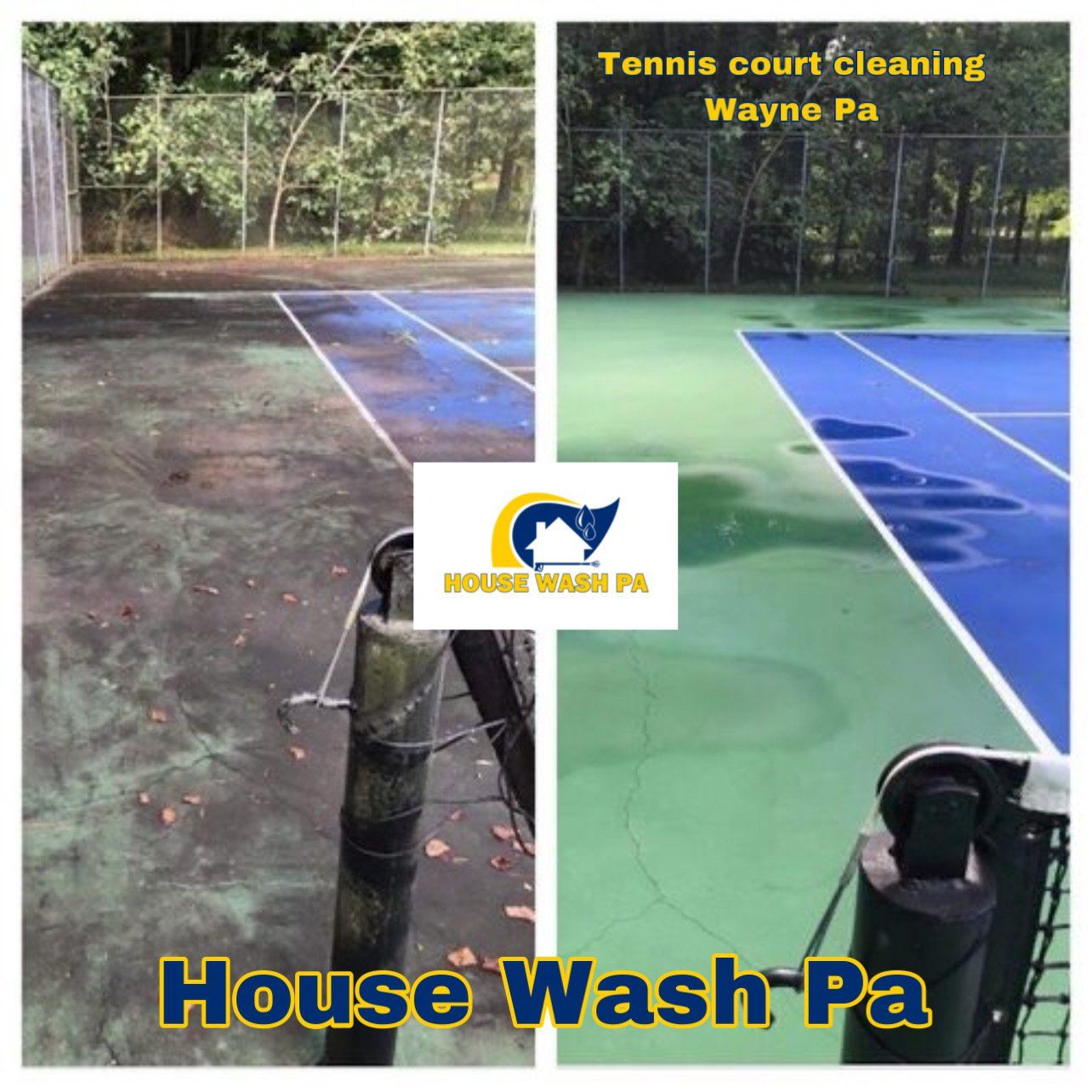 Tennis Court Cleaning Company