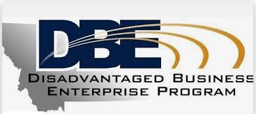 DBE logo with text 