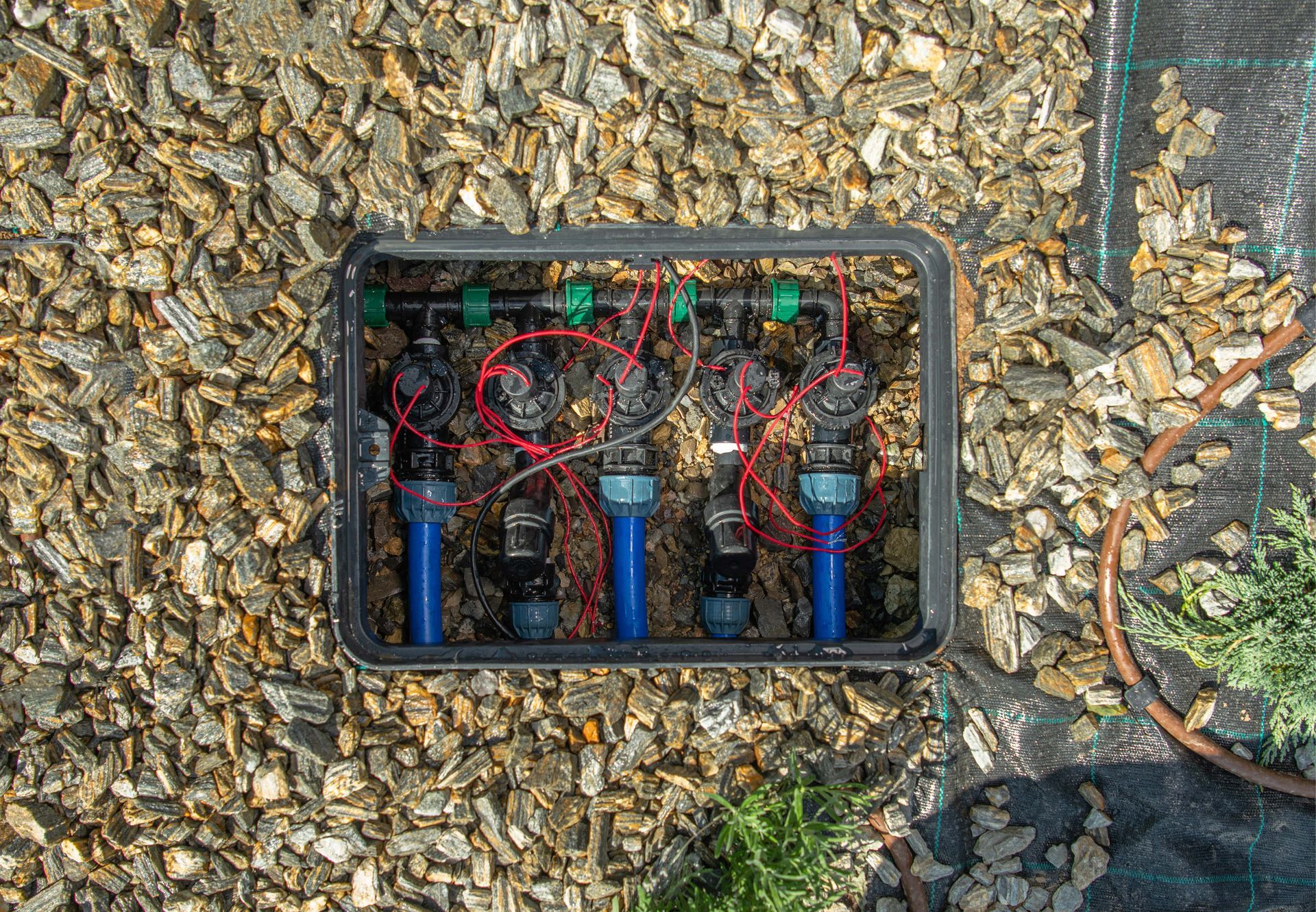 In-ground sprinkler system valves