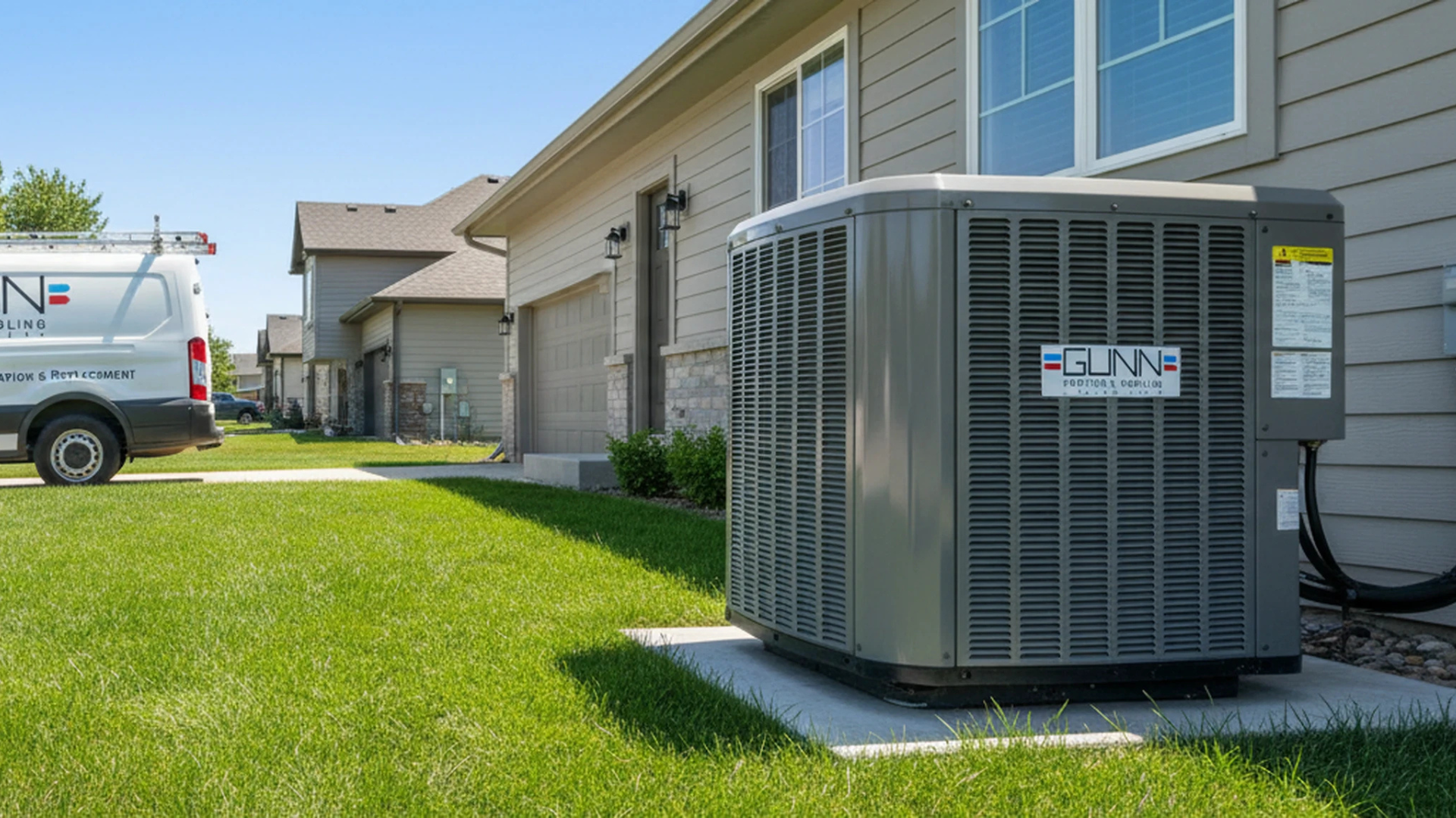 A hallway with a lot of windows and a staircase