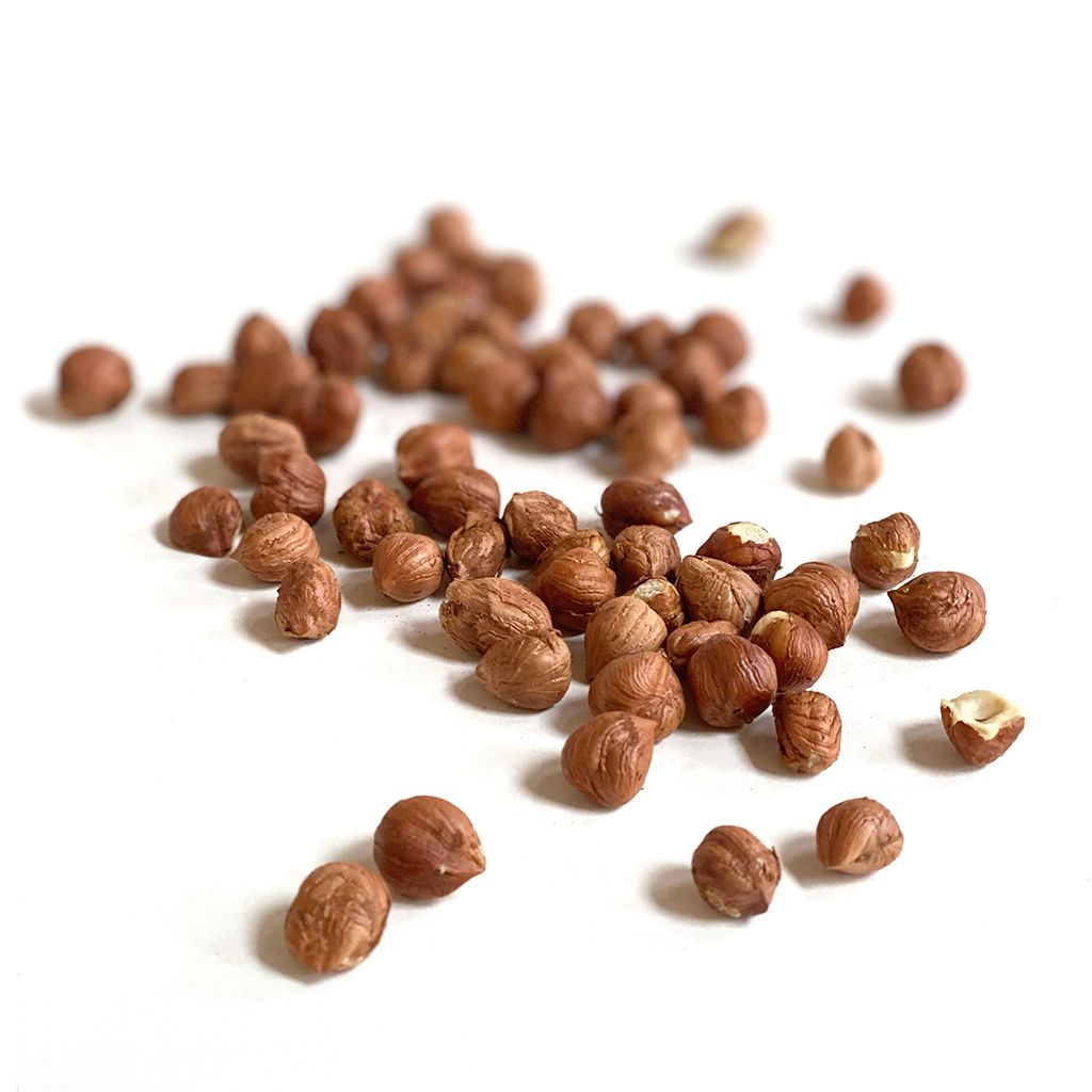 Rauwe hazelnoten 750g.