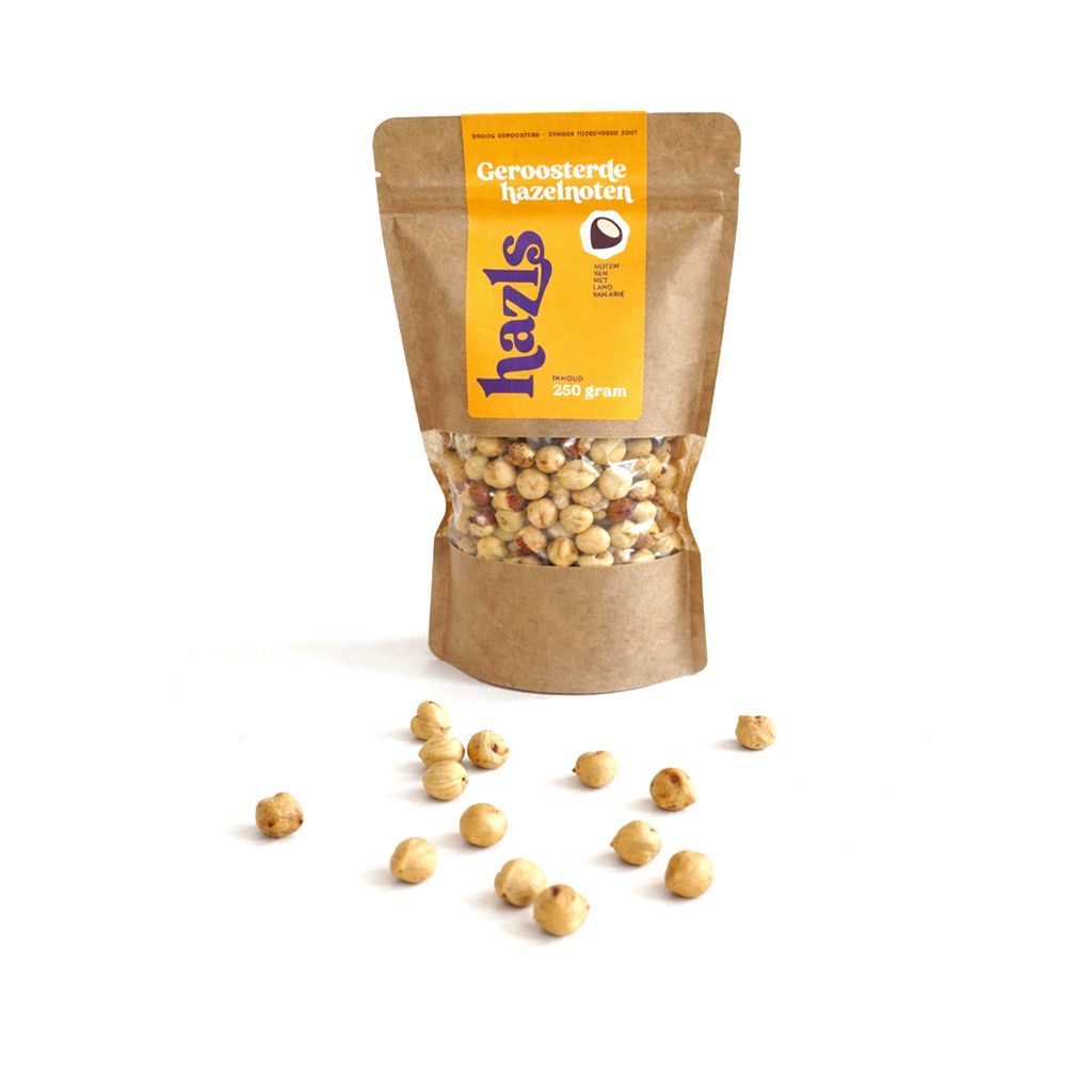 Geroosterde hazelnoten 250g.