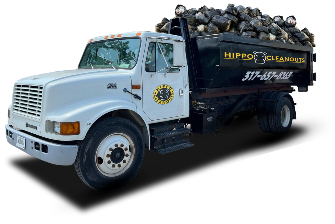 Hippo dumpster truck