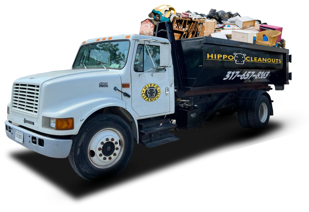 Hippo dumpster truck