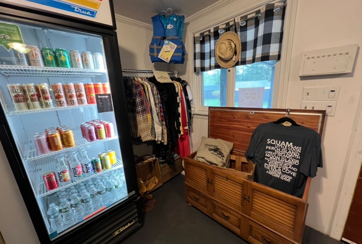 A Camp Store at Cottage Place on Squam Lake