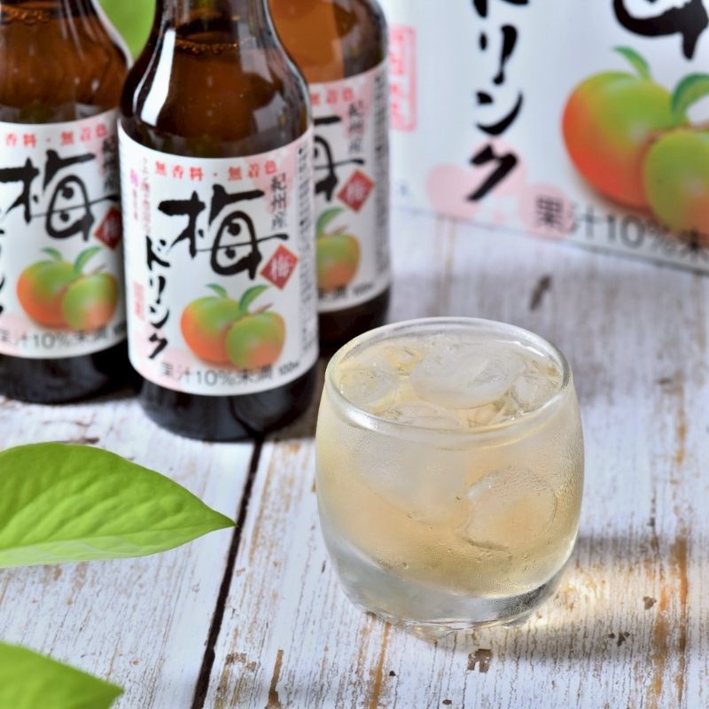 日本 大和合同 紀州梅果飲100ml*10支/盒 (玻璃瓶) 有中標