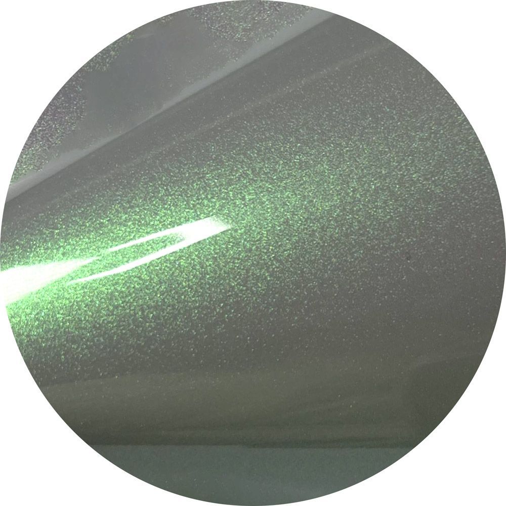 A circle with a green light coming out of it