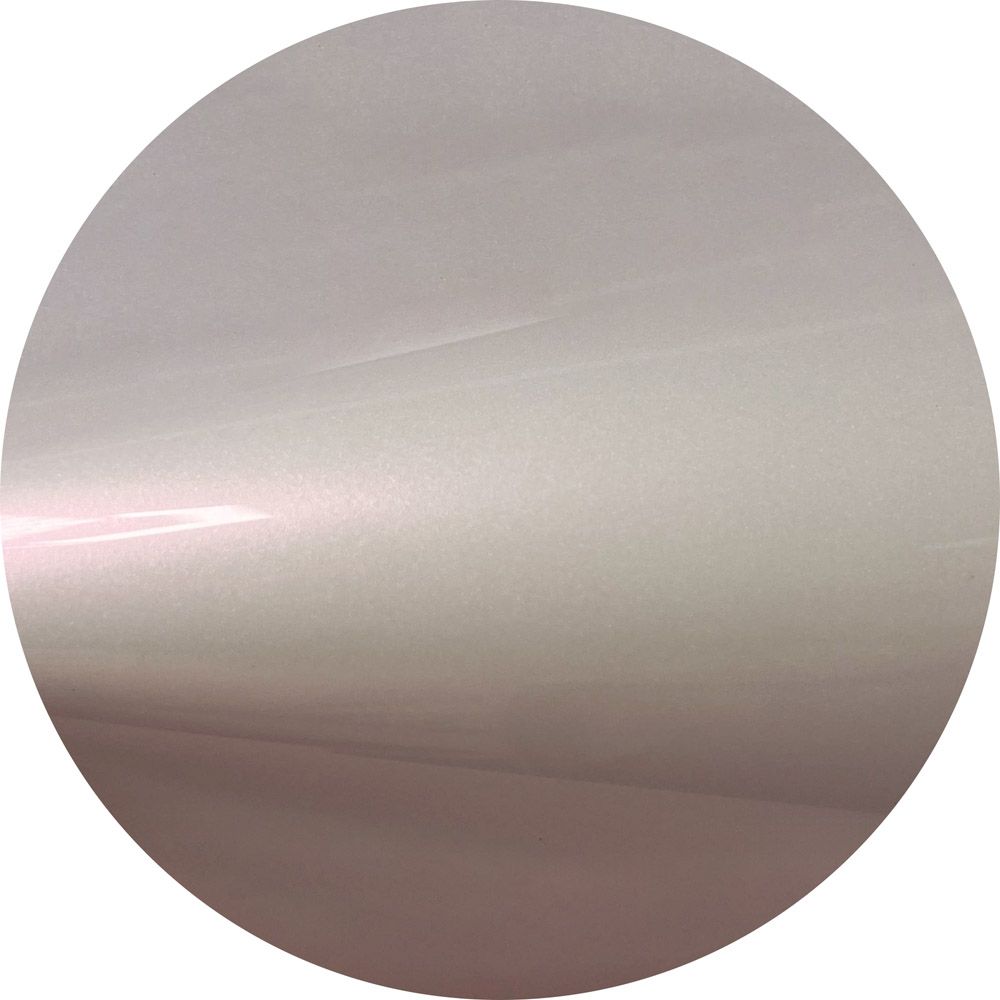 A close up of a circle with a white background