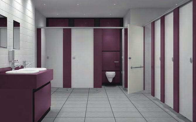 commercial bathroom