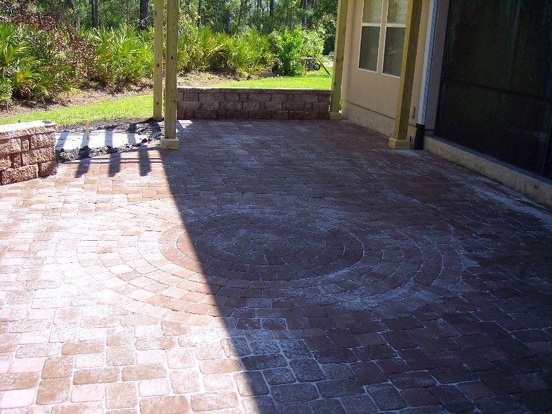 paver patio, patio construction, Patio install, patio installation, pergola, sitting wall, stone wall