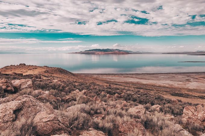 View Of Great Salt Lake
