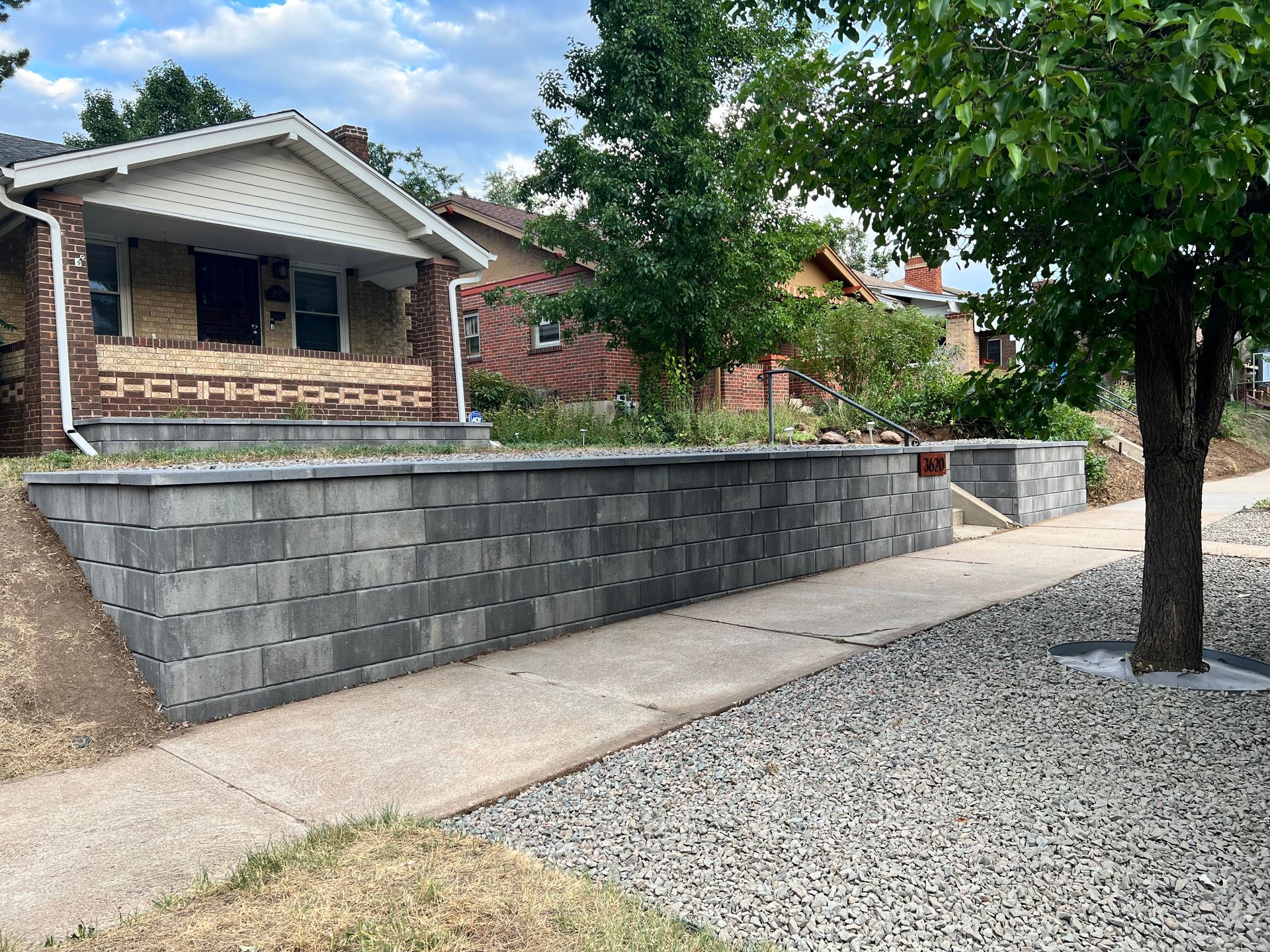 retaining walls denver co