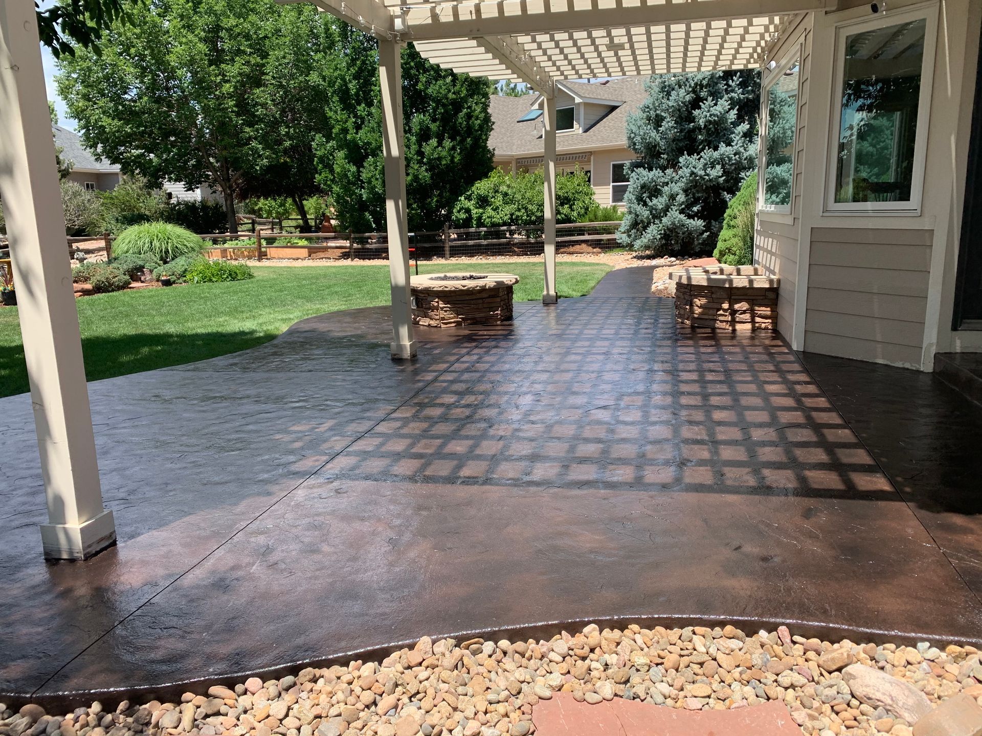 stamped concrete lakewood co