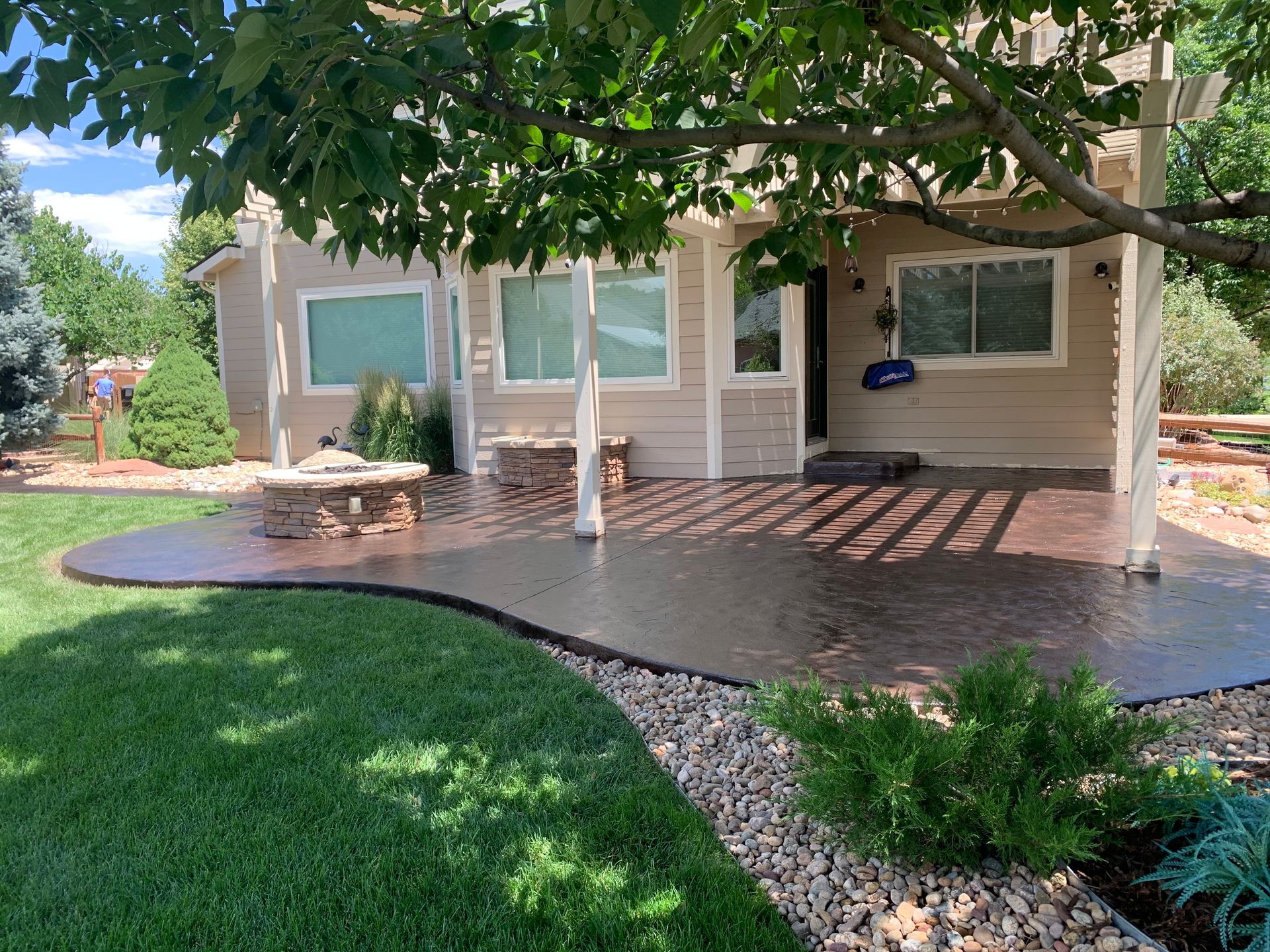 stamped concrete lakewood co