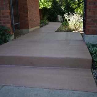 colored and brushed concrete denver co