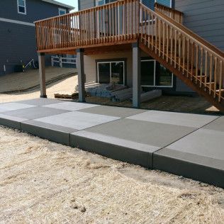 colored and brushed concrete denver co