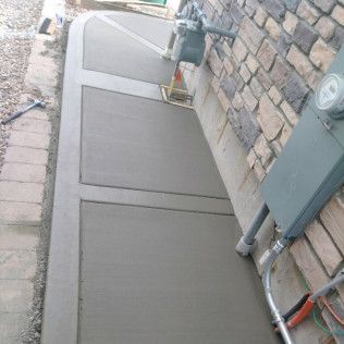 colored and brushed concrete denver co