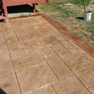 stamped concrete lakewood co
