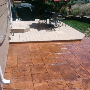 stamped concrete lakewood co