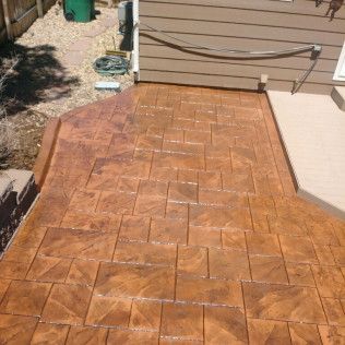 stamped concrete lakewood co