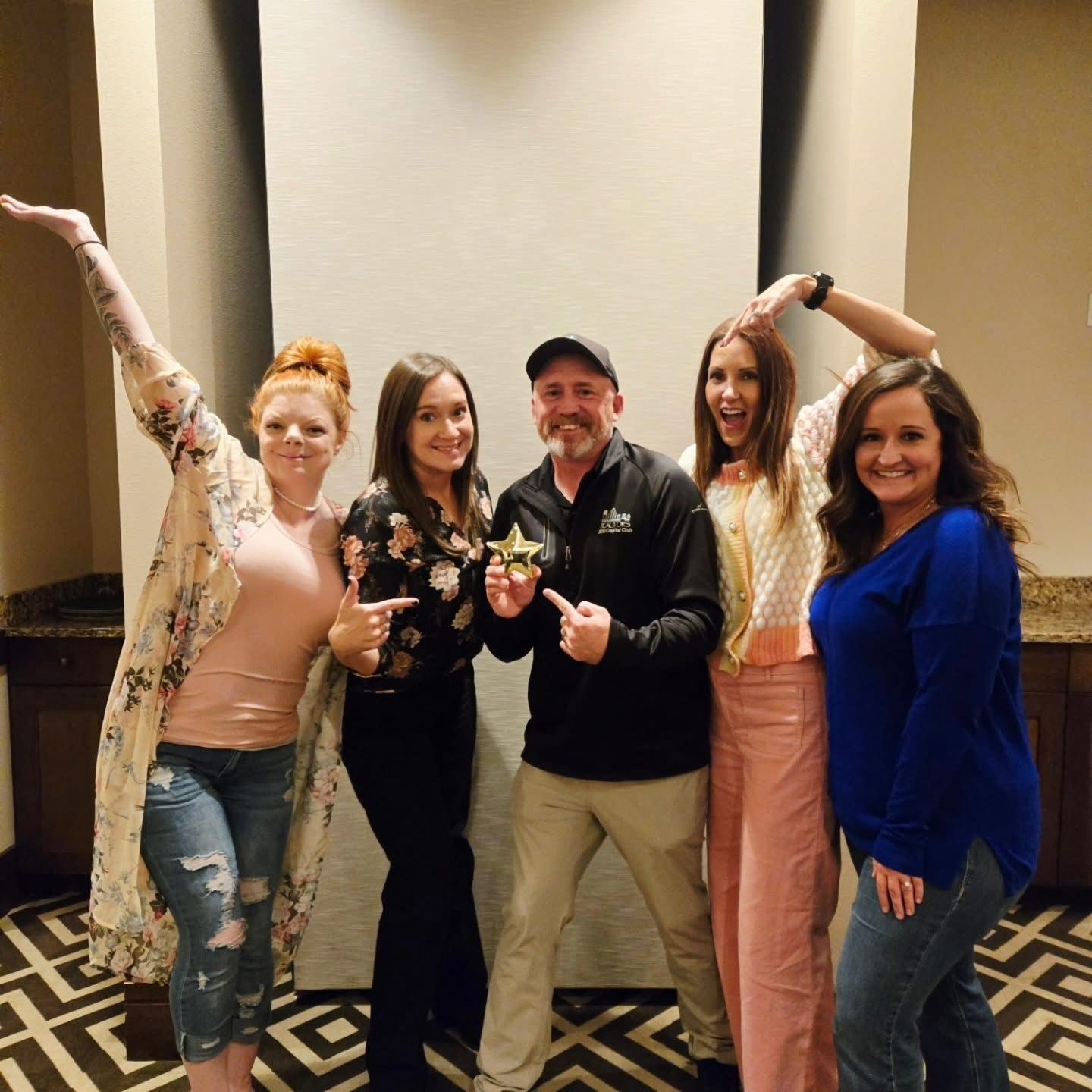 A Haus of Realty agents at the RPAC Capital Club Dinner 2025