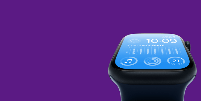 Apple watch banner
