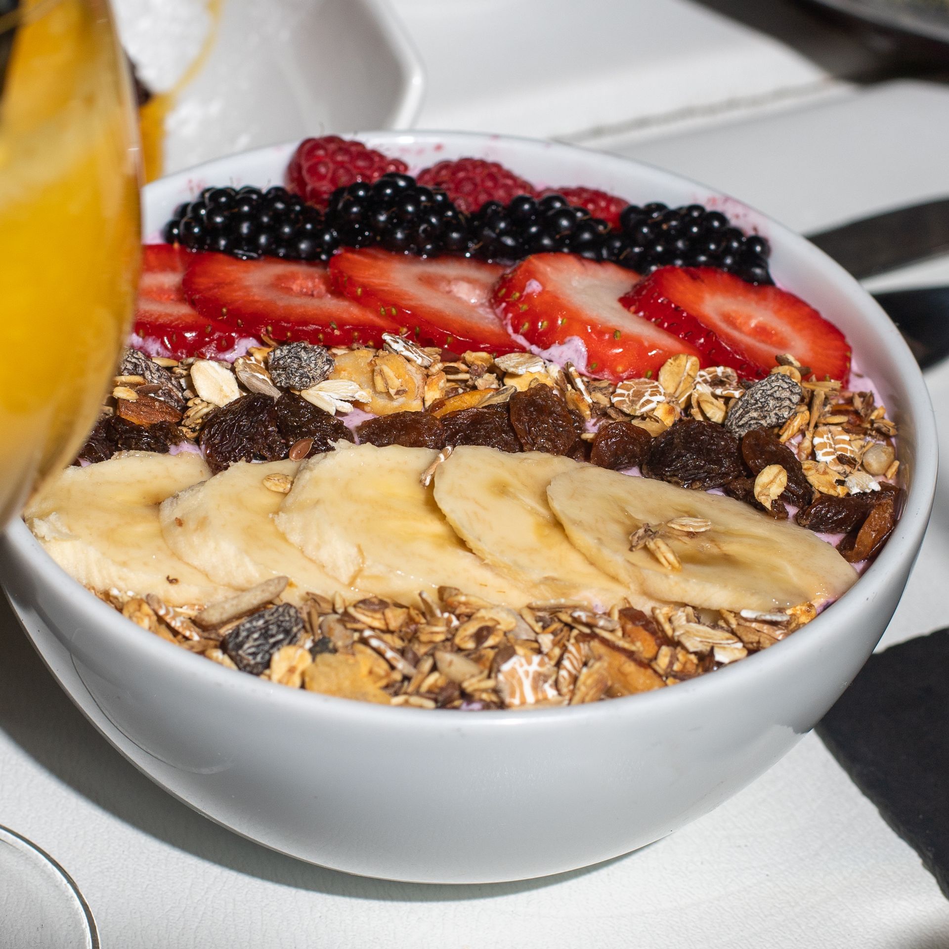 Pop Up Sablon breakfast açai bowl