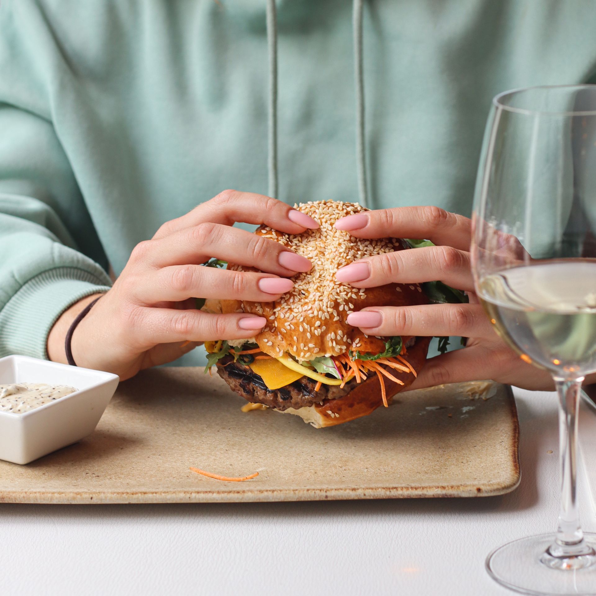 Pop Up Sablon burger