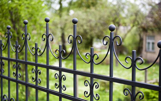 Secured Iron Fence — Indianapolis, IN — Duke Fence Co., Inc.