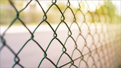 Close Up on Chain Link Fence — Indianapolis, IN — Duke Fence Co., Inc.