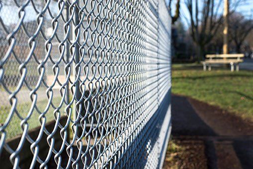 Chain Link Fence on Large Field — Indianapolis, IN — Duke Fence Co., Inc.