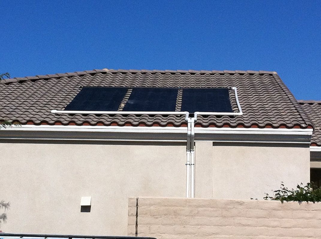House with a solar panel on the roof — San Diego, CA — Mark Naylor Solar Specialists