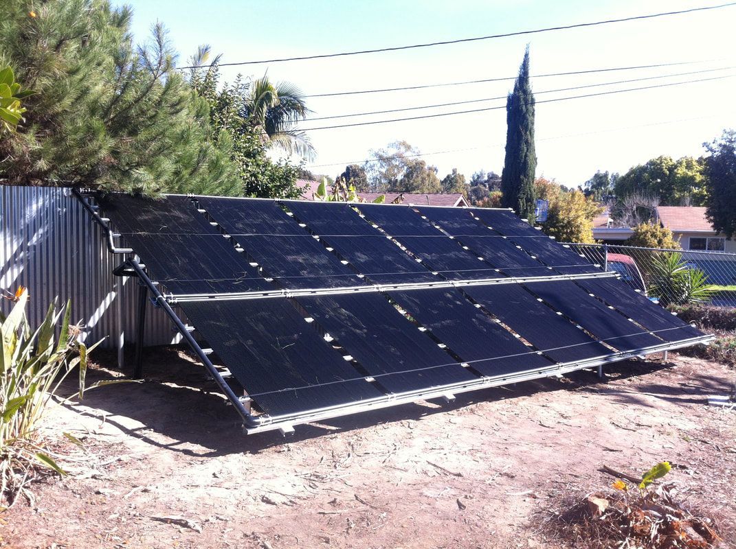 Newly installed solar panels — San Diego, CA — Mark Naylor Solar Specialists
