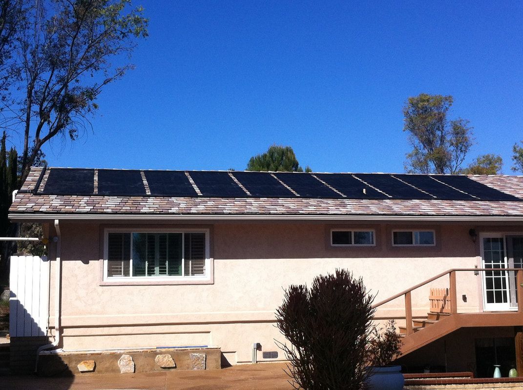 Residential House with solar panels — San Diego, CA — Mark Naylor Solar Specialists