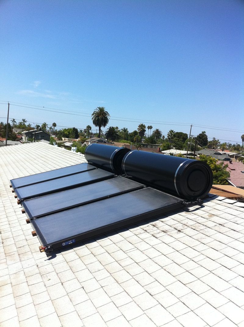 Solar Hot Water Heaters — San Diego, CA — Mark Naylor Solar Specialists
