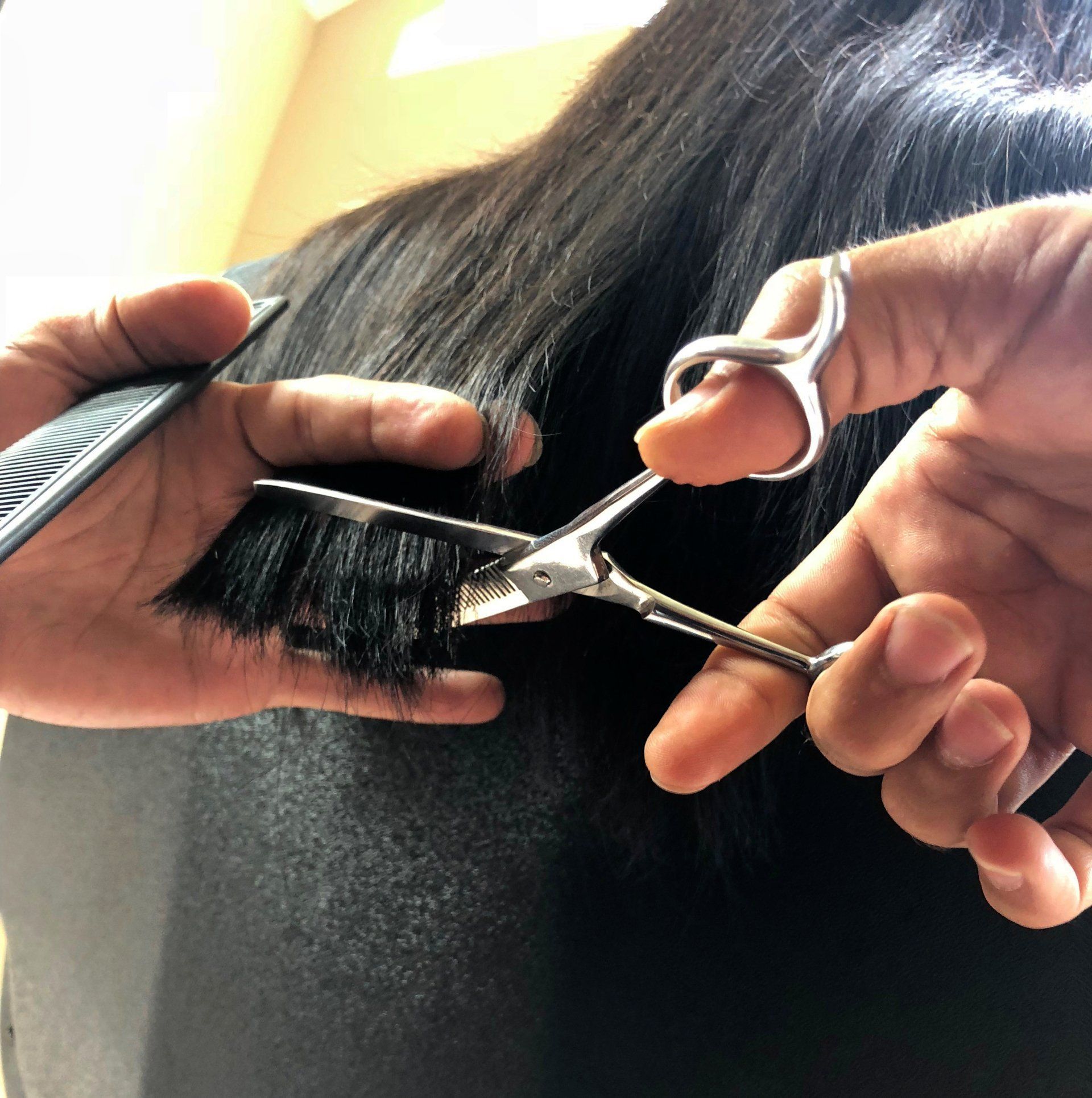Adding Shampoo on Hair — Baltimore, MD — Baltimore Beauty & Barber School