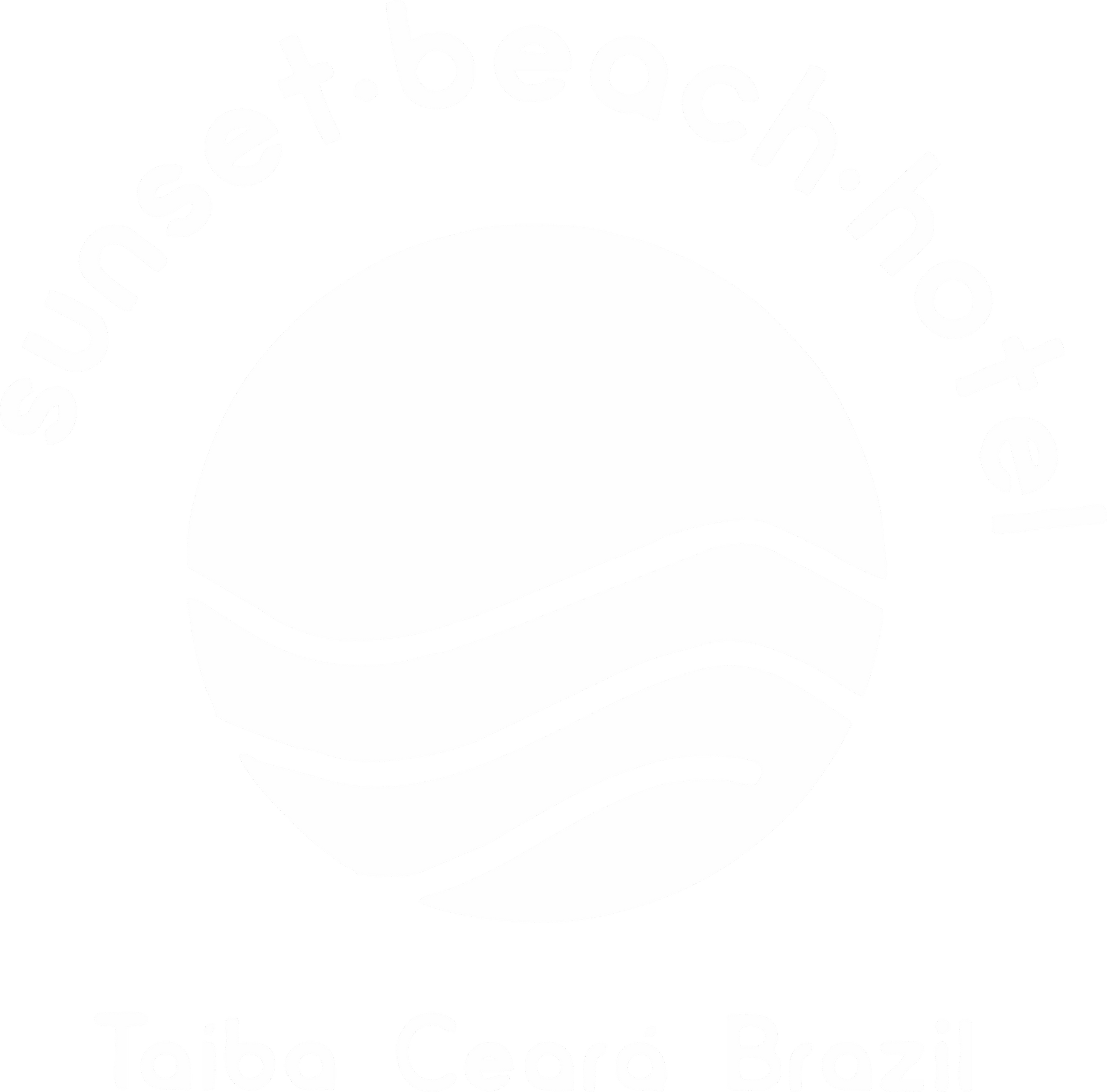 White outlined circle with text.